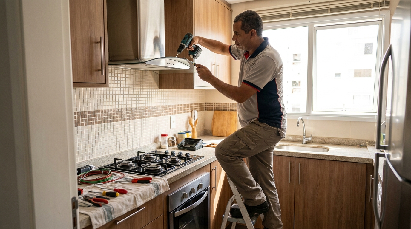 Instalação de Exaustor em Fortaleza‑CE