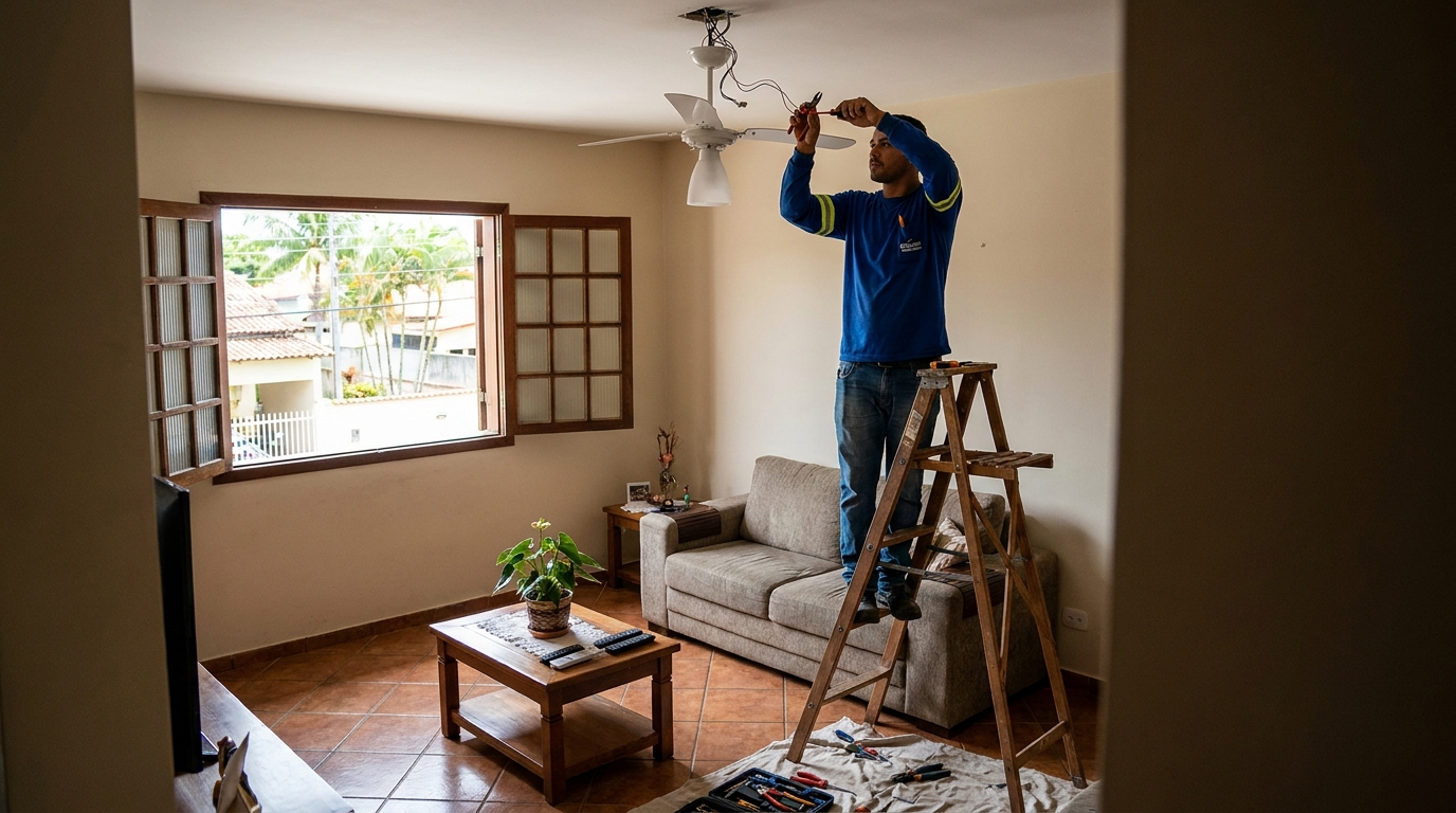 Reforço de Suporte no Teto em Fortaleza‑CE