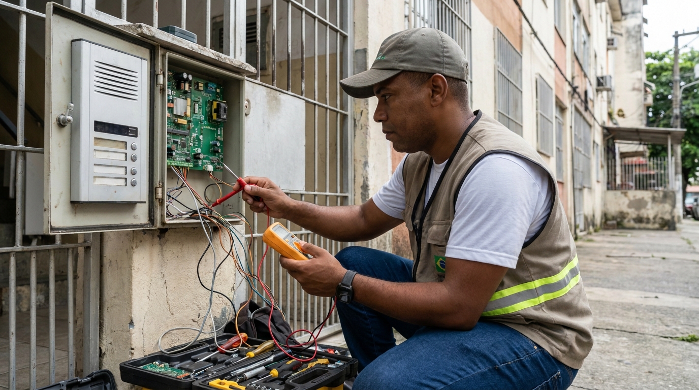 Reparo de Placa e Campainha em Fortaleza‑CE