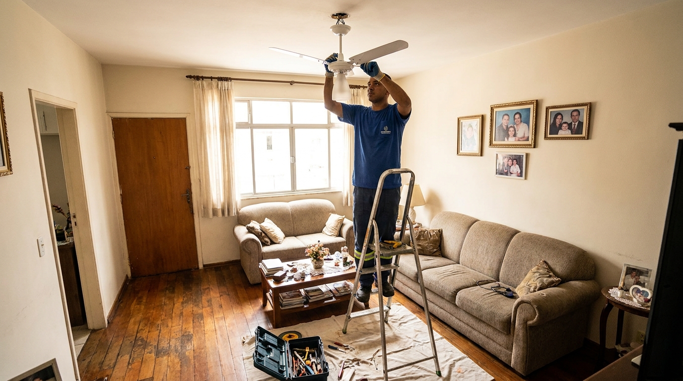 Substituição de Ventilador em Fortaleza‑CE