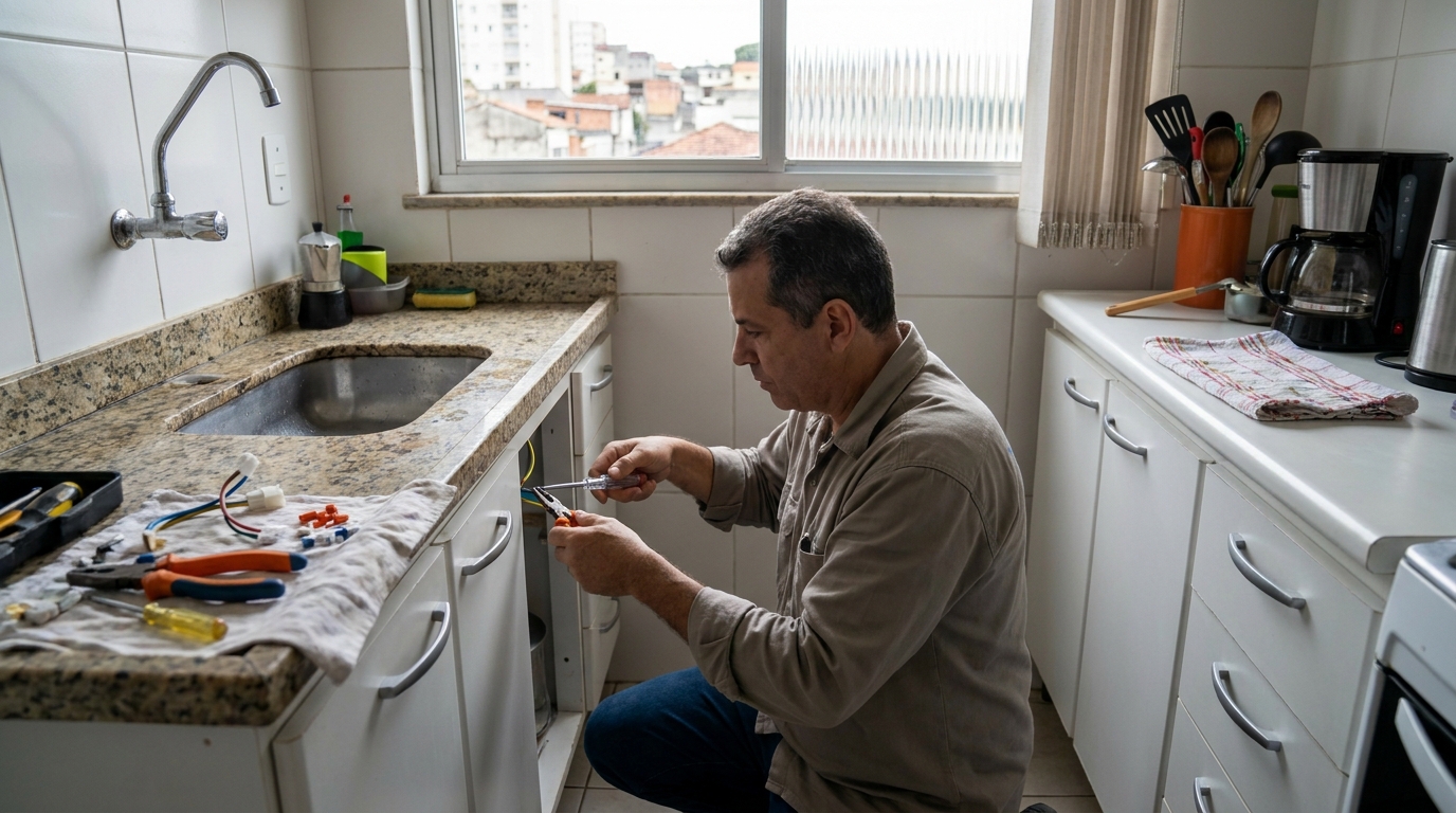 Troca de Torneira Elétrica em Fortaleza‑CE